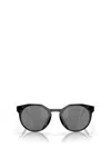 Oakley Hstn Round-frame Sunglasses In Black Ink