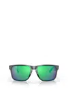 Oakley Holbrook Wayfarer-frame Sunglasses In Crystal Black