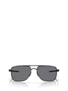 Oakley Gauge 8 62mm Oversize Prizm™ Polarized Pilot Sunglasses In Matte Black
