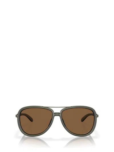 Oakley Women's Split Time Sunglasses Oo4129 In Olive