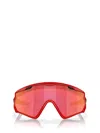 Oakley Wind Jacket® 2.0 Goggle-style Frame Sunglasses In Matte Redline