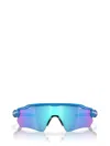 Oakley Radar® Ev Path® Prizm™ Polarized Wrap Shield Sunglasses In Matte Sapphire