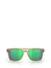 Oakley Oo9100 Leffingwell Rectangle-frame Sunglasses In Matte Sepia