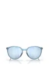 Oakley Womens Blue Oo9288 Sielo Round-frame O Matter™ Sunglasses In Matte Stonewash