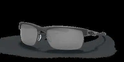 Pre-owned Oakley Sunglasses  Carbon Blade Carbon Fiber Prizm Black Polarized Oo9174 09