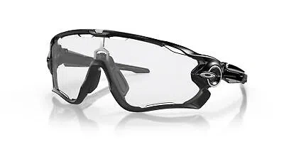 Pre-owned Oakley Sunglasses  Jawbreaker Black Clear Black Iridium Photochromic Oo9290-14