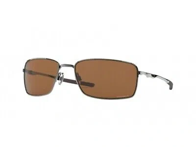 Pre-owned Oakley Sunglasses  Oo4075 Square Wire 407514 Prizm Tungsten Polarized