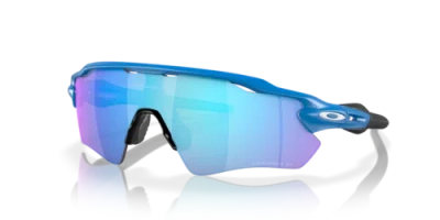 Pre-owned Oakley Sunglasses  Radar Ev Path Matte Sapphire Prizm Sapphire Polarized Oo9208 In Blue