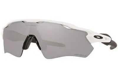 Pre-owned Oakley Sunglasses  Radar Ev Path Polished White Prizm Black Iridium Polarized O
