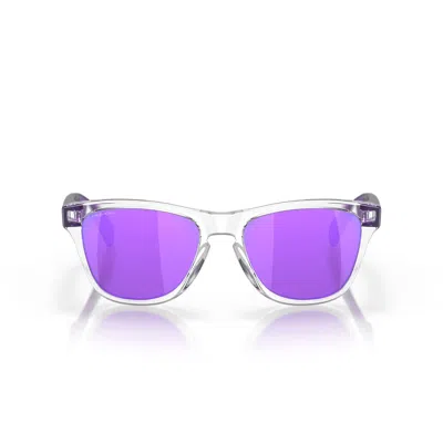 Oakley Sunglasses Oj9009 900903 Frogskins Xxs Transparent/purple Kids In White