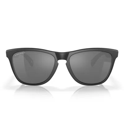 Oakley Sunglasses Oo9013 9013 F7 Frogskins Black/gray Unisex Polarized