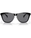 Oakley Sunglasses, Oo9013 Frogskin 55 In Black,grey