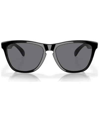 Oakley Sunglasses, Oo9013 Frogskin 55 In Black,grey