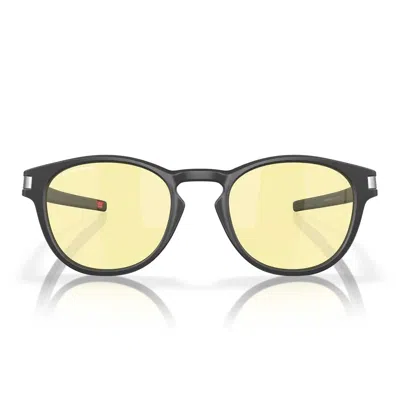 Oakley Sunglasses Oo9265 926567 Latch Gaming Collection Matte Carbon/prizm Gaming Unisex In Transparent