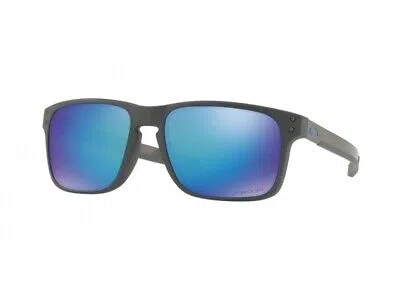 Pre-owned Oakley Sunglasses Oo9384 Holbrook Mix 938410 Grey In Blue