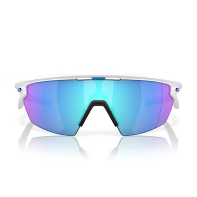 Oakley Sunglasses Oo9403 940302 Sphaera Matte White/prizm Sapphire Unisex Polarized