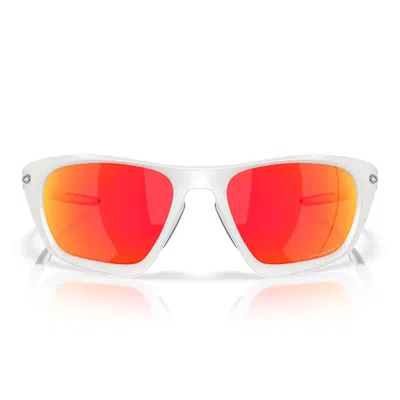 Oakley Sunglasses Oo9431 943110 Lateralis Matte Vapor/prizm Ruby Unisex Polarized In Multi