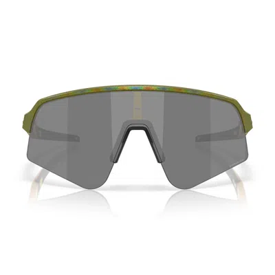 Oakley Sunglasses Oo9465 946535 Sutro Lite Sweep Fern Spacedust/prizm Black Unisex In Green
