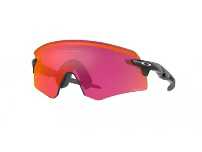Pre-owned Oakley Sunglasses Oo9471 Encoder 947102 Black Road Man