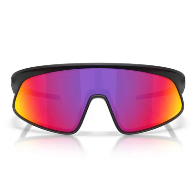 Oakley Sunglasses Oo9524 D 952401 Rslv 141 Matte Black/prizm Road Unisex In Multi