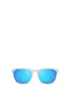 Oakley Oo9479 Rectangle-frame Acetate Sunglasses In Polished Clear