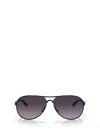 Oakley Feedback Pilot-frame Sunglasses In Satin Black