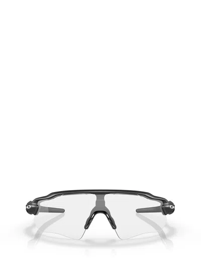 Oakley Oo9208 Radar Ev Path Sport-framed Nylon Photochromic Glasses In Steel