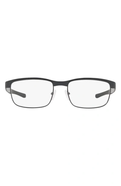 Oakley Surface Plate­™ 54mm Rectangle Optical Glasses In Black