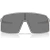 Oakley Sutro 137mm Shield Sunglasses In Gray
