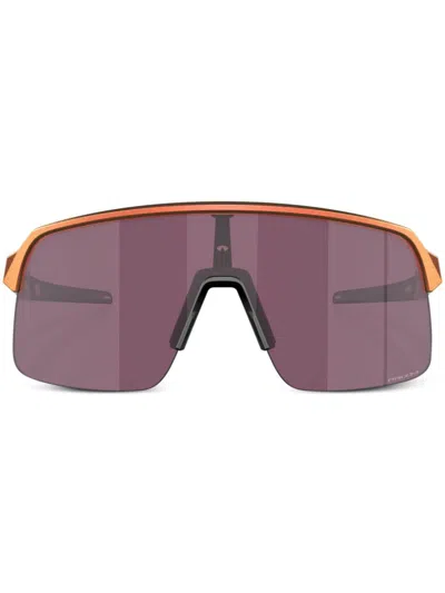 Oakley Sutro Lie Chrysalis Shield-frame Sunglasses In Orange