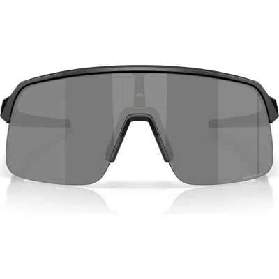 Oakley Sutro Lite 134mm Prizm™ Wrap Shield Sunglasses In Gray