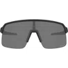 Oakley Sutro Lite 139mm Prizm™ Wrap Shield Sunglasses In Black