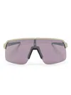 Oakley Sutro Lite Shield-frame Performance Sunglasses In Nude