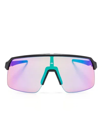 Oakley Sutro Lite Shield-frame Sunglasses In Black