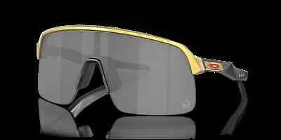 Pre-owned Oakley Sutro Lite Sunglasses, Patrick Mahomes Ii Olympic Gold Frame, Prizm Black