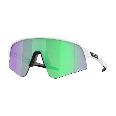 Oakley Sutro Lite Sweep Glasses White With Prizm Lenses In Gray