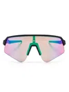 Oakley Verspiegelte Sutro Lite Sweepsonnenbrille In Schwarz