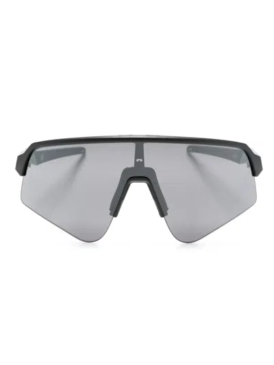 Oakley Sutro Lite Sweep Shield-frame Sunglasses In Black