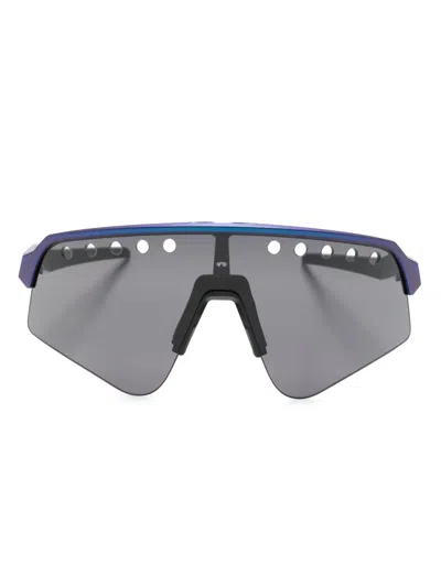 Oakley Sutro Lite Sweep Shield-frame Performance Sunglasses In Blau