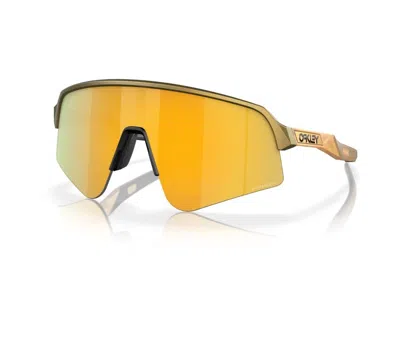 Pre-owned Oakley Sutro Lite Sweep Sunglasses - 2024 - Brass Tax W/prizm 24k
