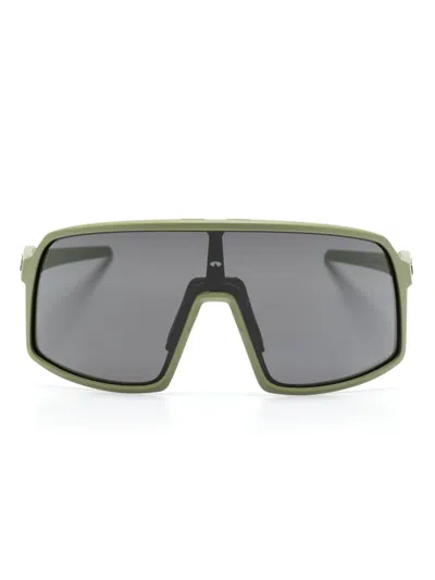 Oakley Sutro S Shield-frame Sunglasses In Grün