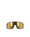 Oakley Oversized Rectangular Frame Sunglasses With Tinted Lenses In Multicolor