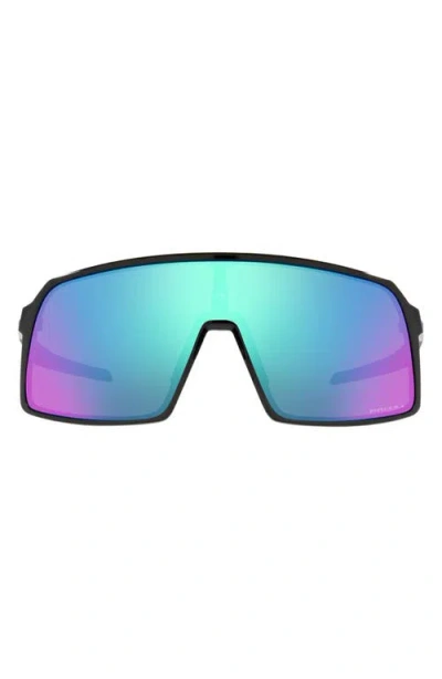 Oakley Sutro Shield Sunglasses In Black/prizm Sapphire