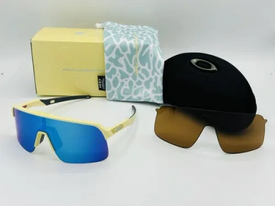 Pre-owned Oakley Sutro Sunglasses 2 Lens Solefly Jordan Limited Edition Limited To 100 In Sapphire - Tungsten