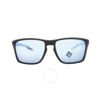 Oakley Sylas Prizm Deep Water Polarized Rectangular Men's Sunglasses Oo9448 944827 60 In Black
