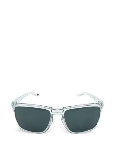 Oakley Sylas Rectangle-frame Sunglasses In White