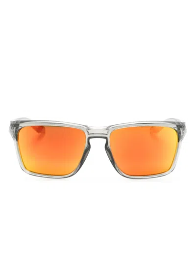 Oakley Sylas Square-frame Sunglasses In Gray