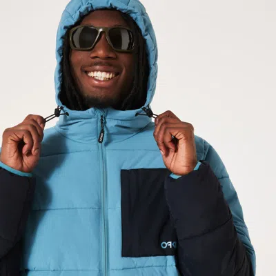 Oakley Tahoe Puffy Rc Jacket In Blue