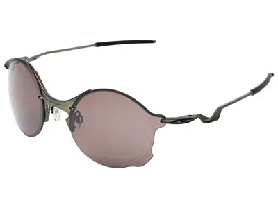Pre-owned Oakley Tailend Polarized Sunglasses Oo4088-03 Carbon/prizm Daily
