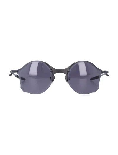 Oakley Tailend Ti Rimless Titanium Sunglasses In Gray